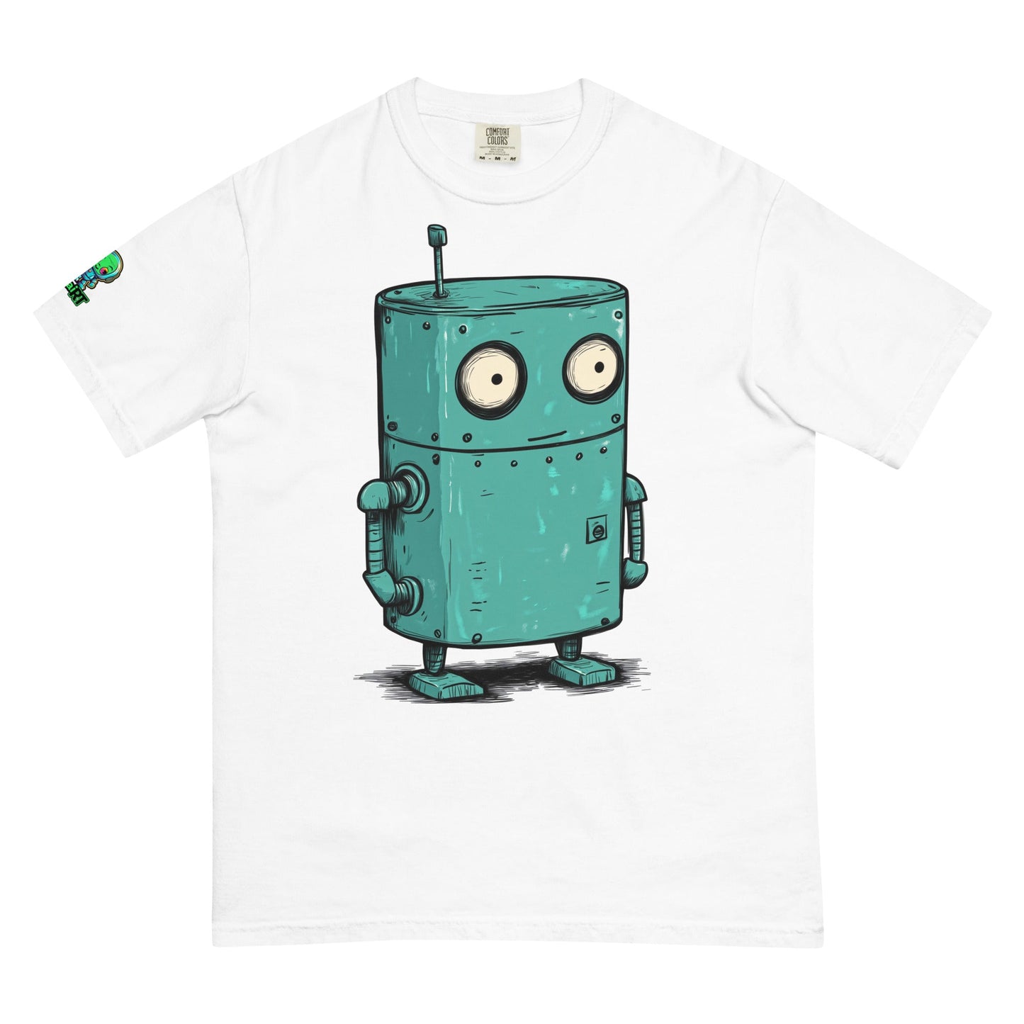 Clyde the Loyal Droid - Unisex garment - dyed heavyweight t-shirt - BBairt