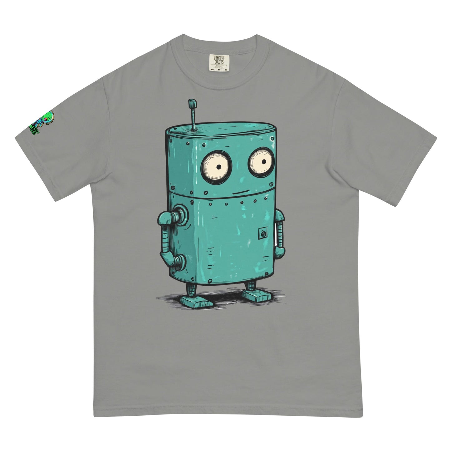 Clyde the Loyal Droid - Unisex garment - dyed heavyweight t-shirt - BBairt