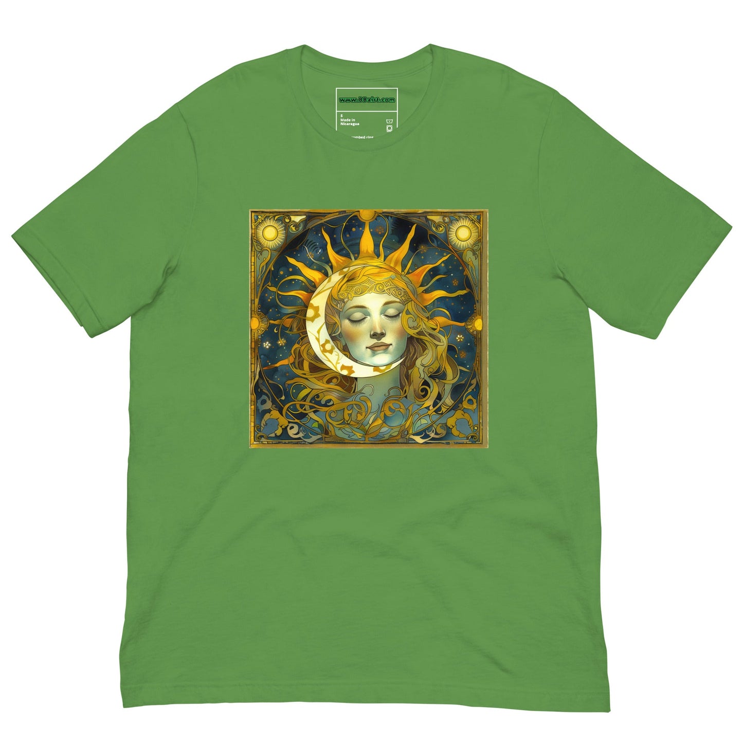 Cosmic Harmony: Sun and Moon Balance - Unisex T-Shirt - BBairt