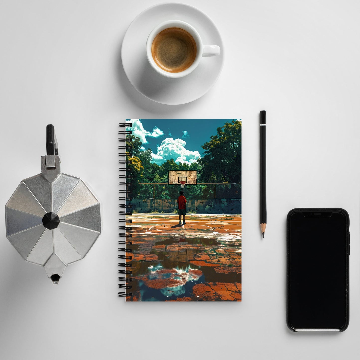 Courts of Ambition - Spiral notebook - BBairt