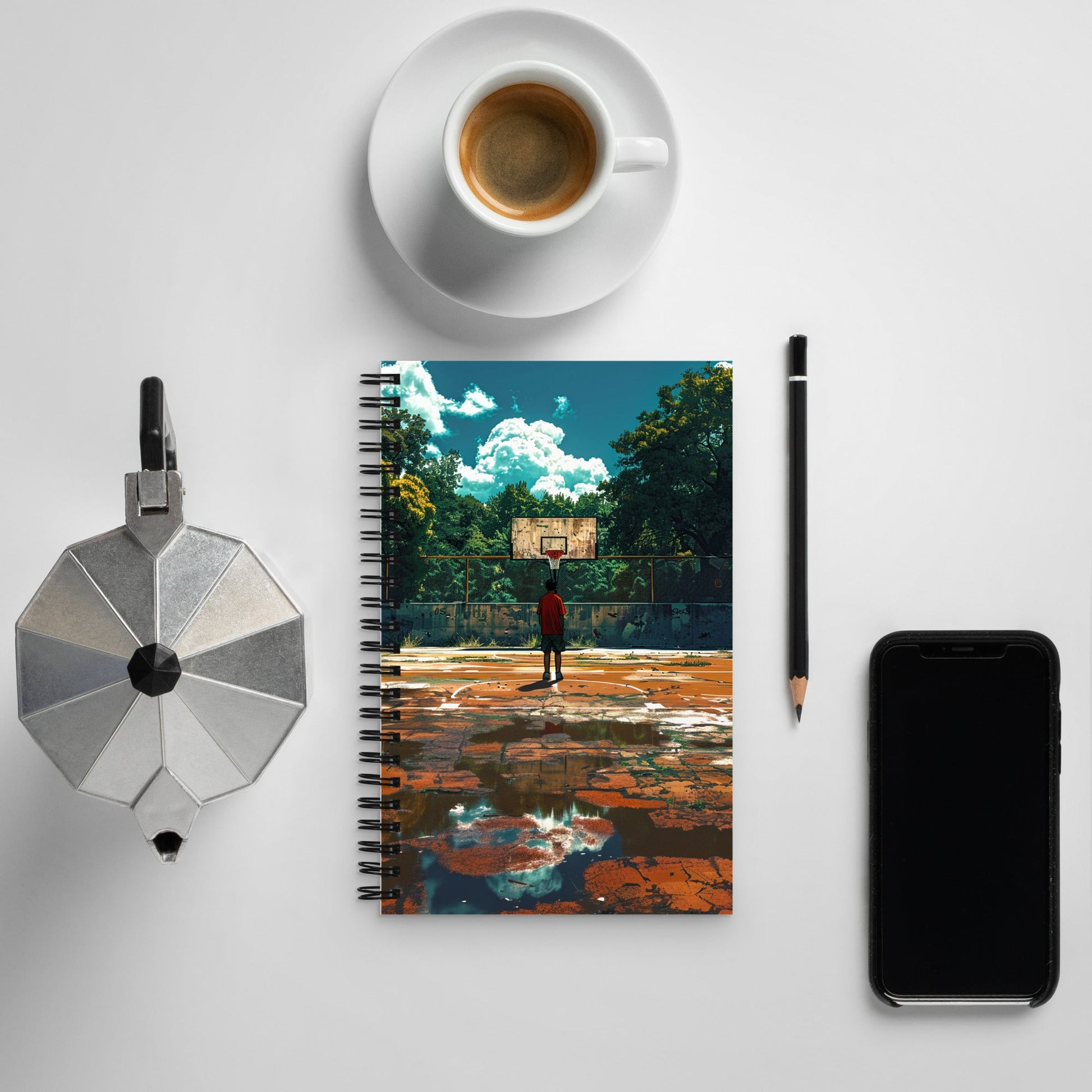 Courts of Ambition - Spiral notebook - BBairt