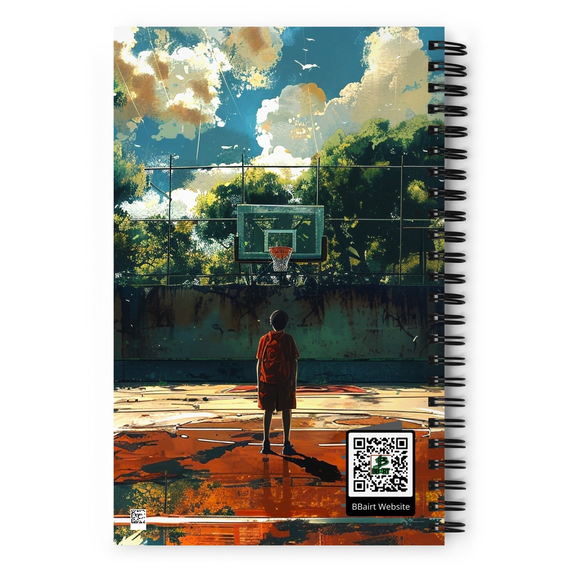 Courts of Ambition - Spiral notebook - BBairt