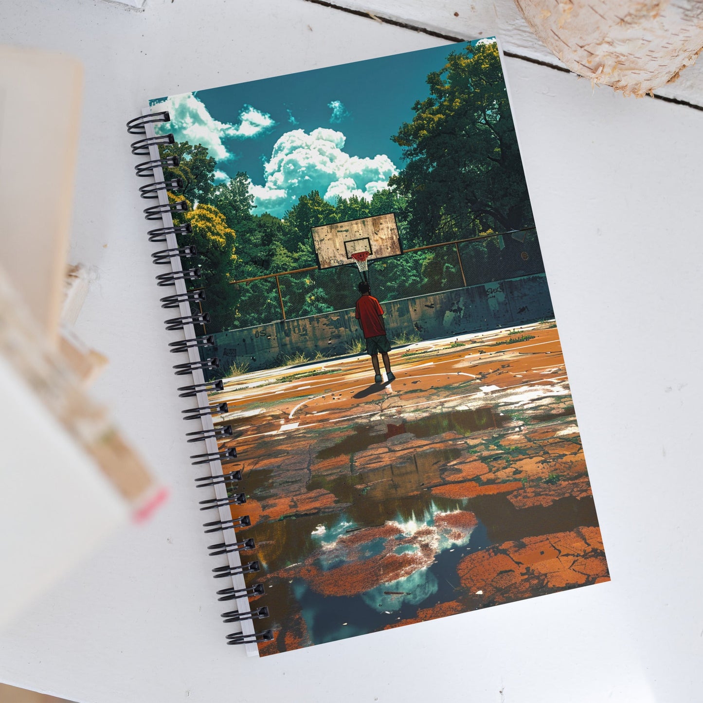 Courts of Ambition - Spiral notebook - BBairt