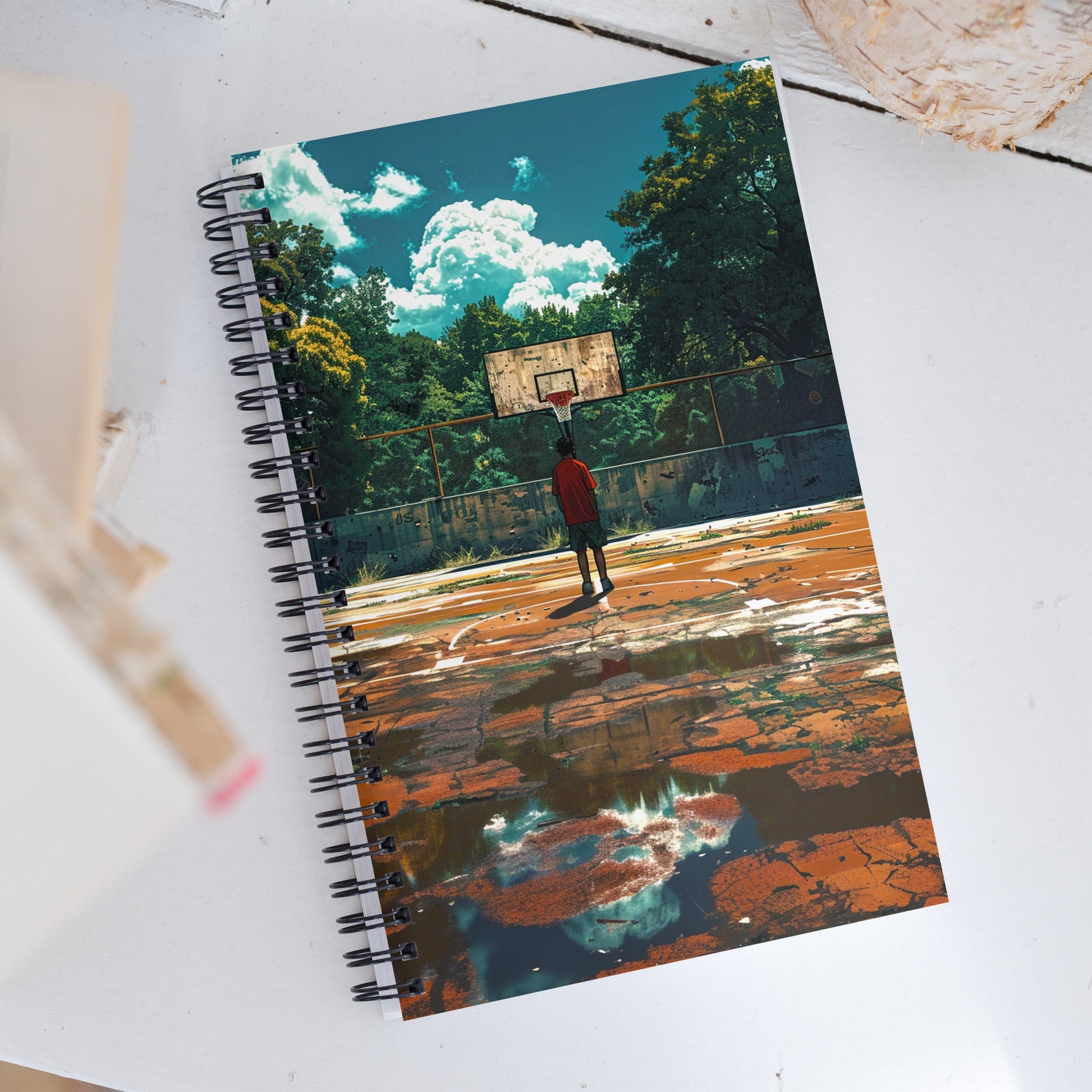 Courts of Ambition - Spiral notebook - BBairt