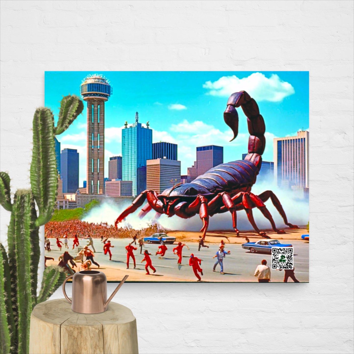 Dallas Pincer Panic - Photo paper poster - BBairt