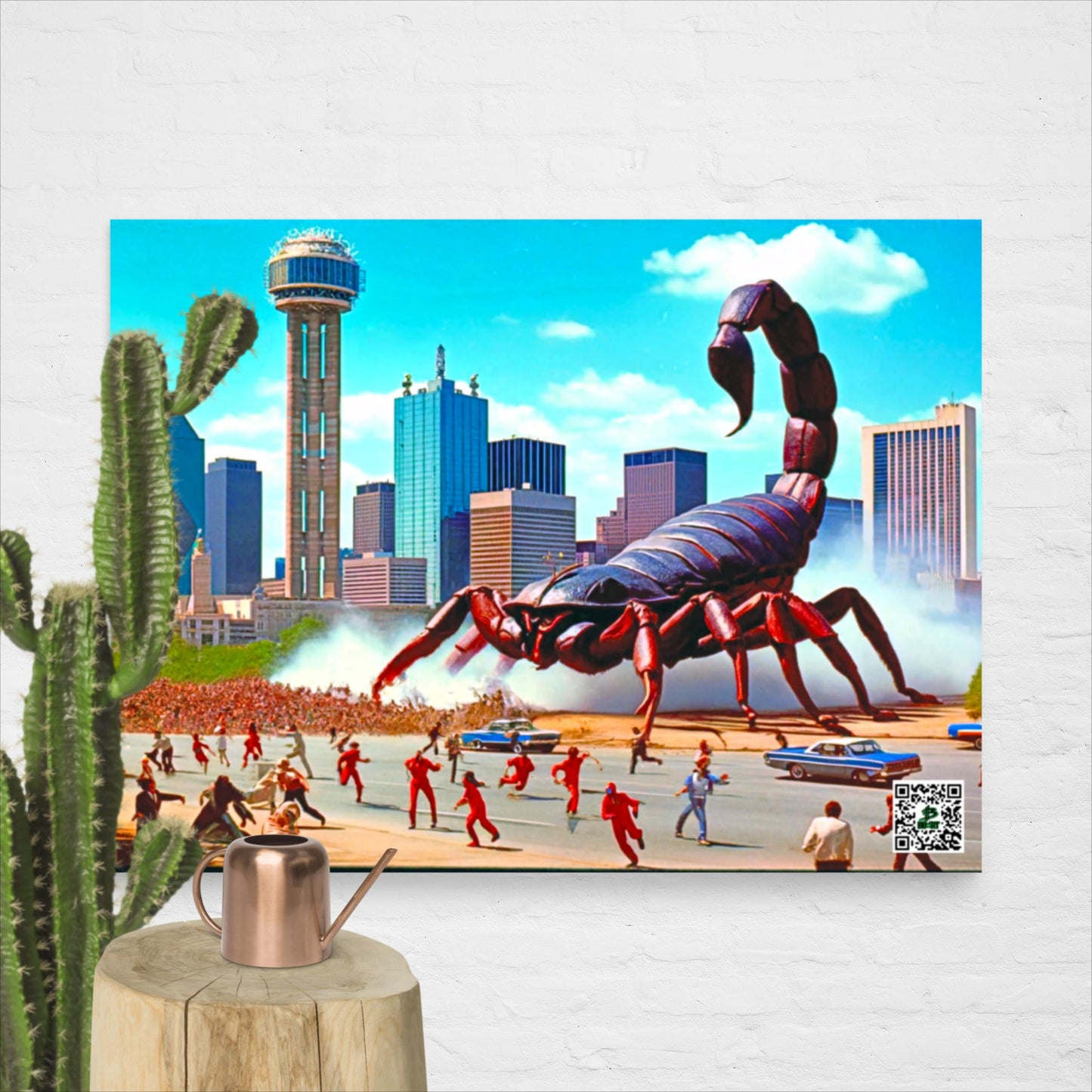 Dallas Pincer Panic - Photo paper poster - BBairt