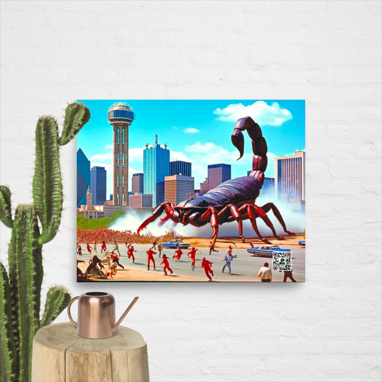 Dallas Pincer Panic - Photo paper poster - BBairt