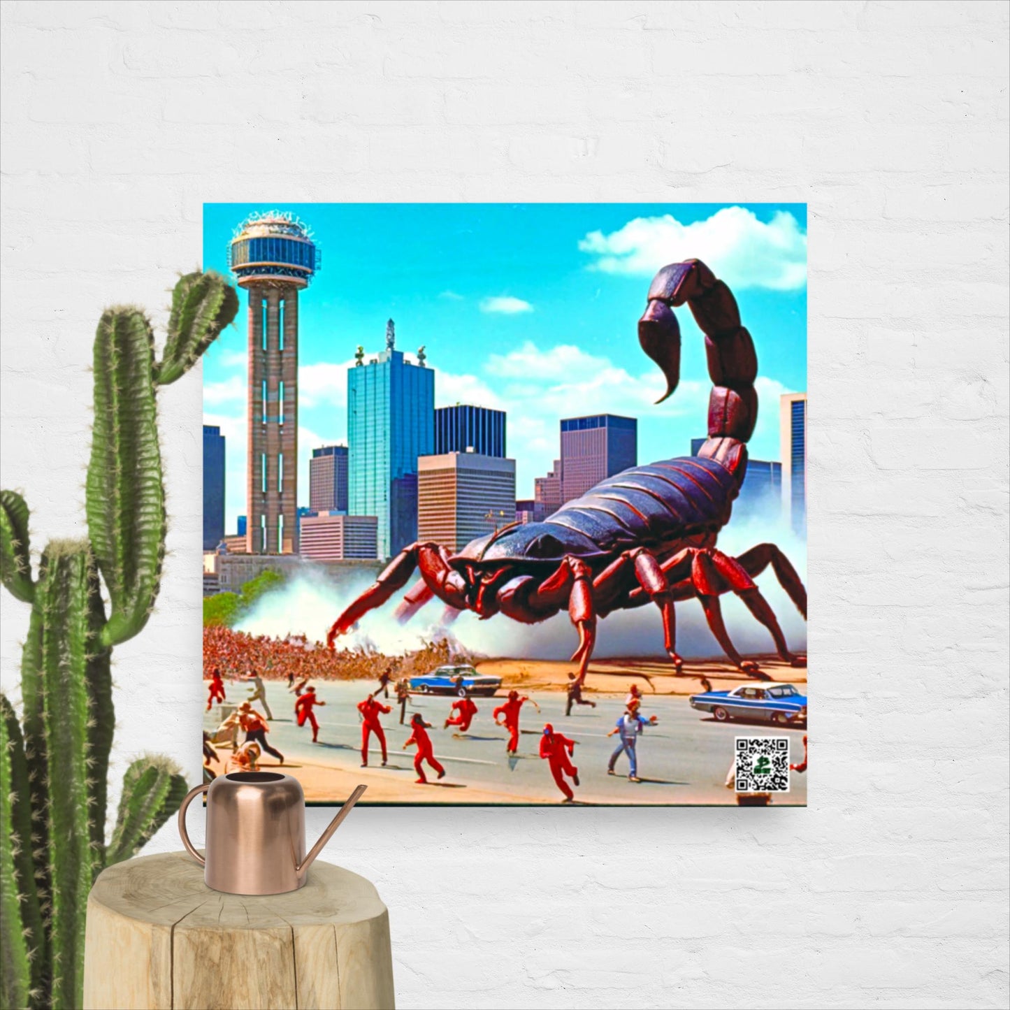 Dallas Pincer Panic - Photo paper poster - BBairt