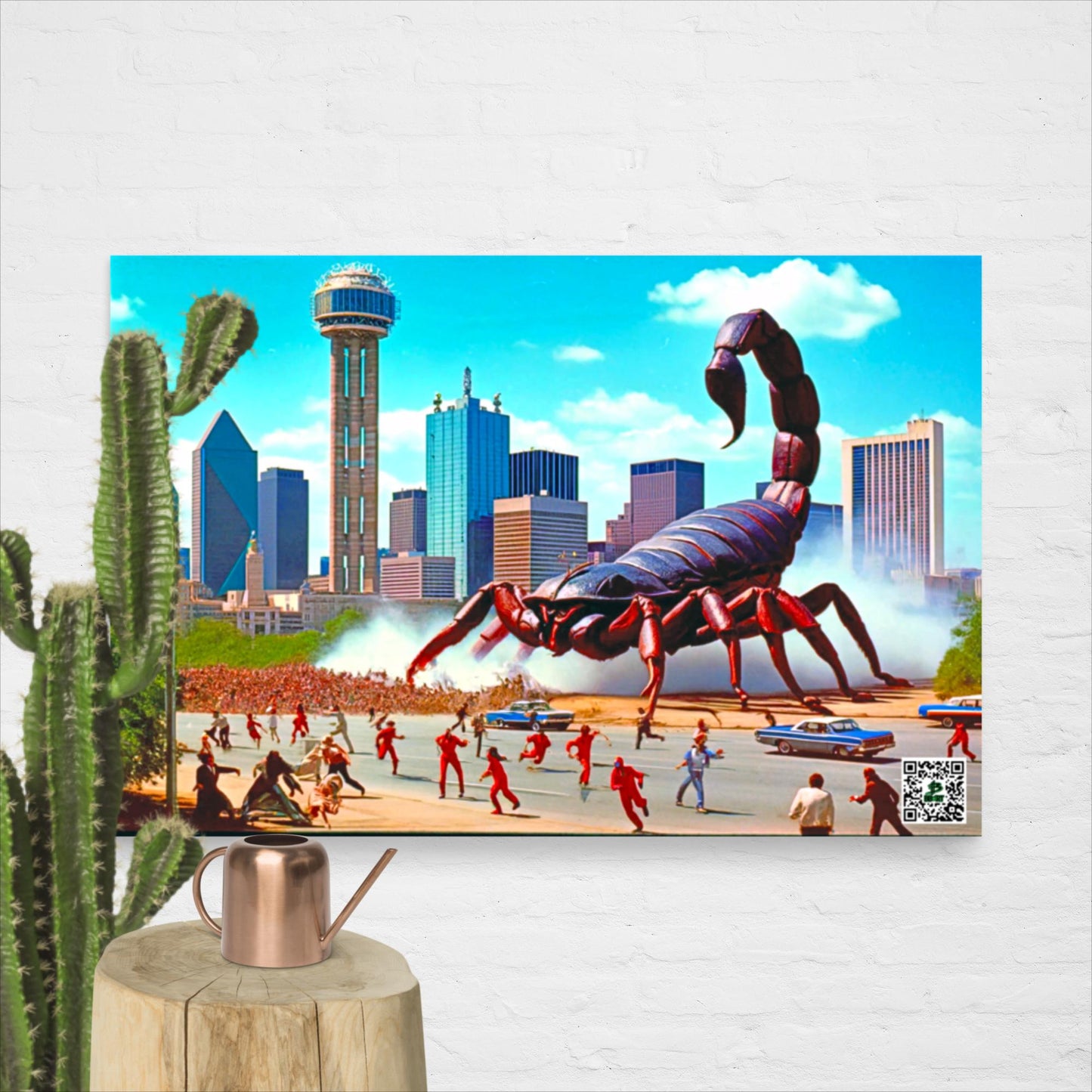 Dallas Pincer Panic - Photo paper poster - BBairt
