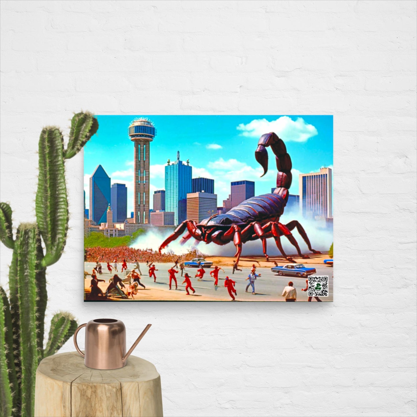 Dallas Pincer Panic - Photo paper poster - BBairt