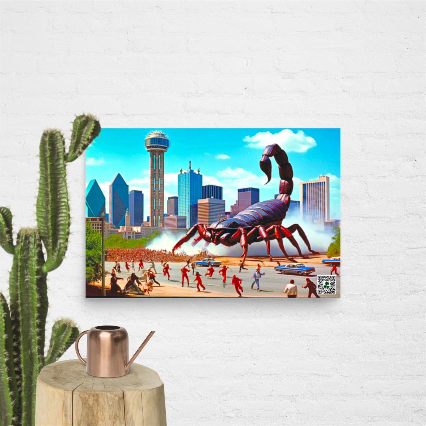 Dallas Pincer Panic - Photo paper poster - BBairt