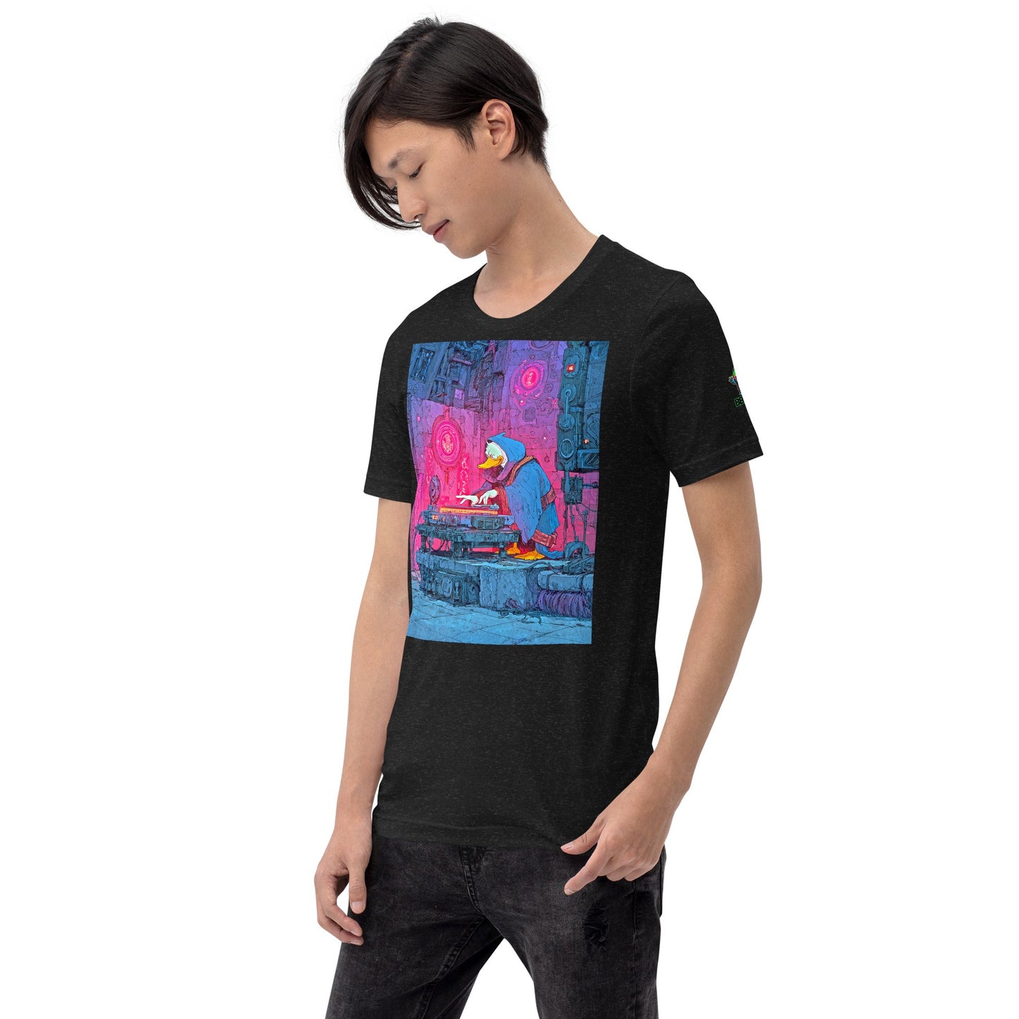 Dax the Duck DJ – Unisex Staple T-Shirt - BBairt