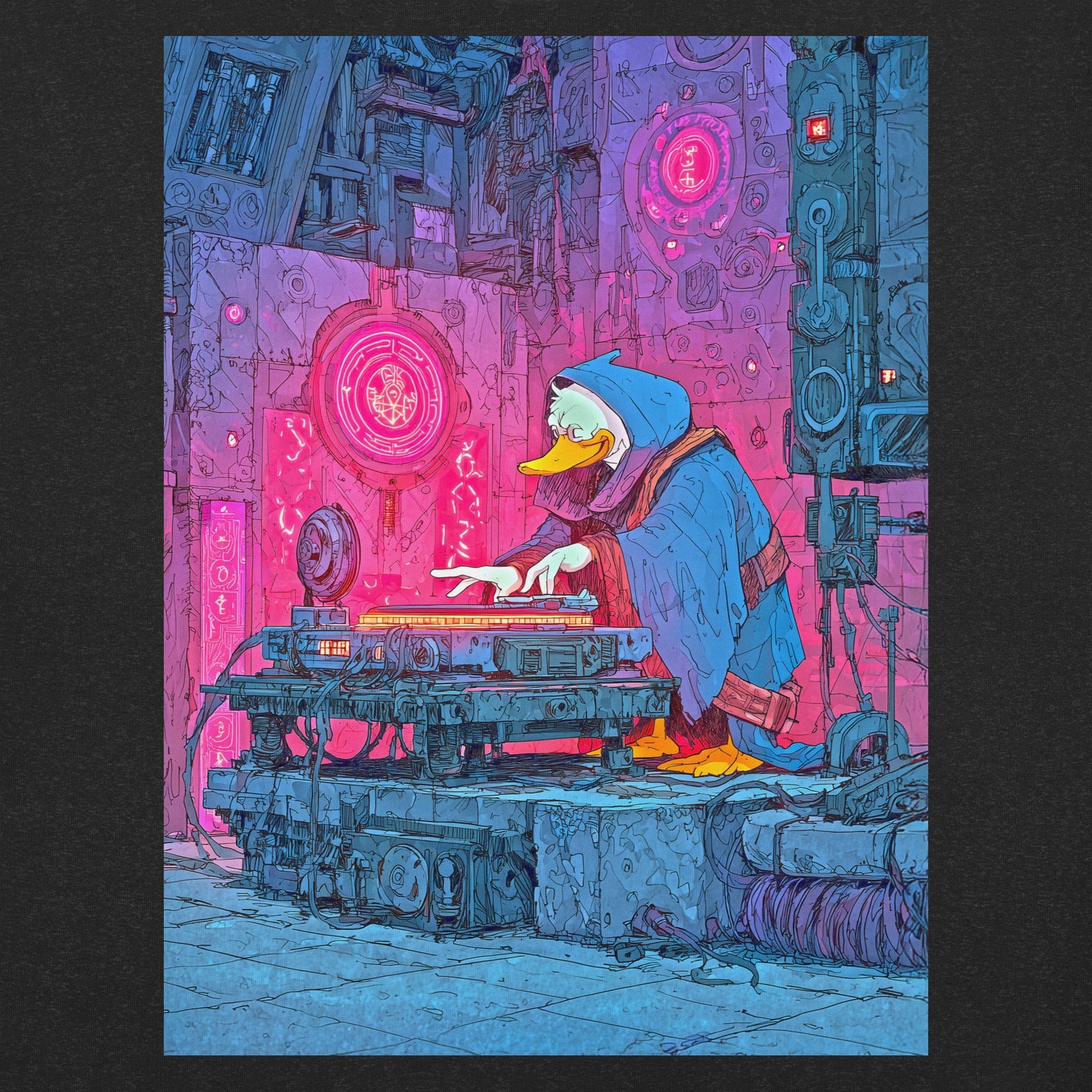 Dax the Duck DJ – Unisex Staple T-Shirt - BBairt