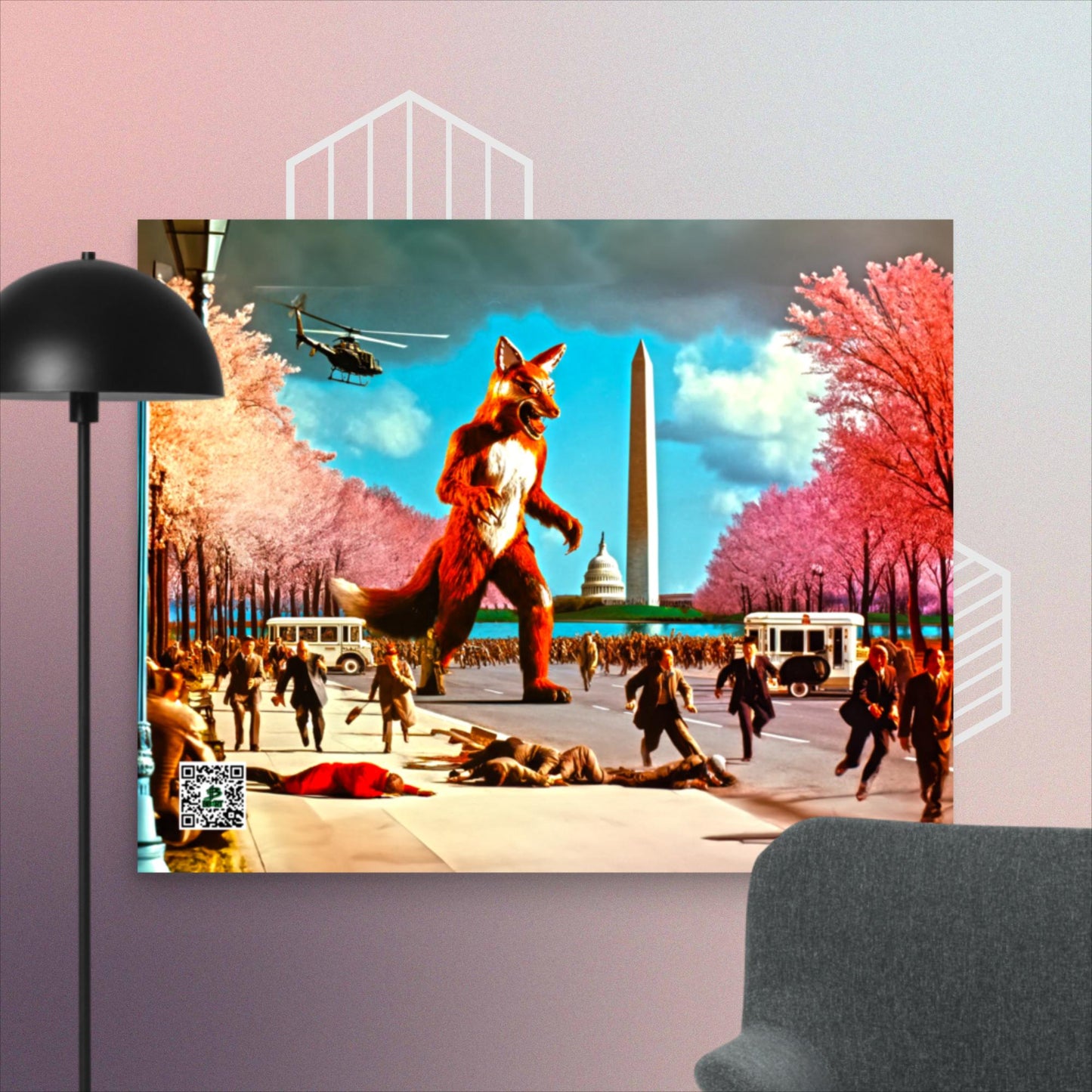 DC Redtail Rampage - Photo paper poster - BBairt