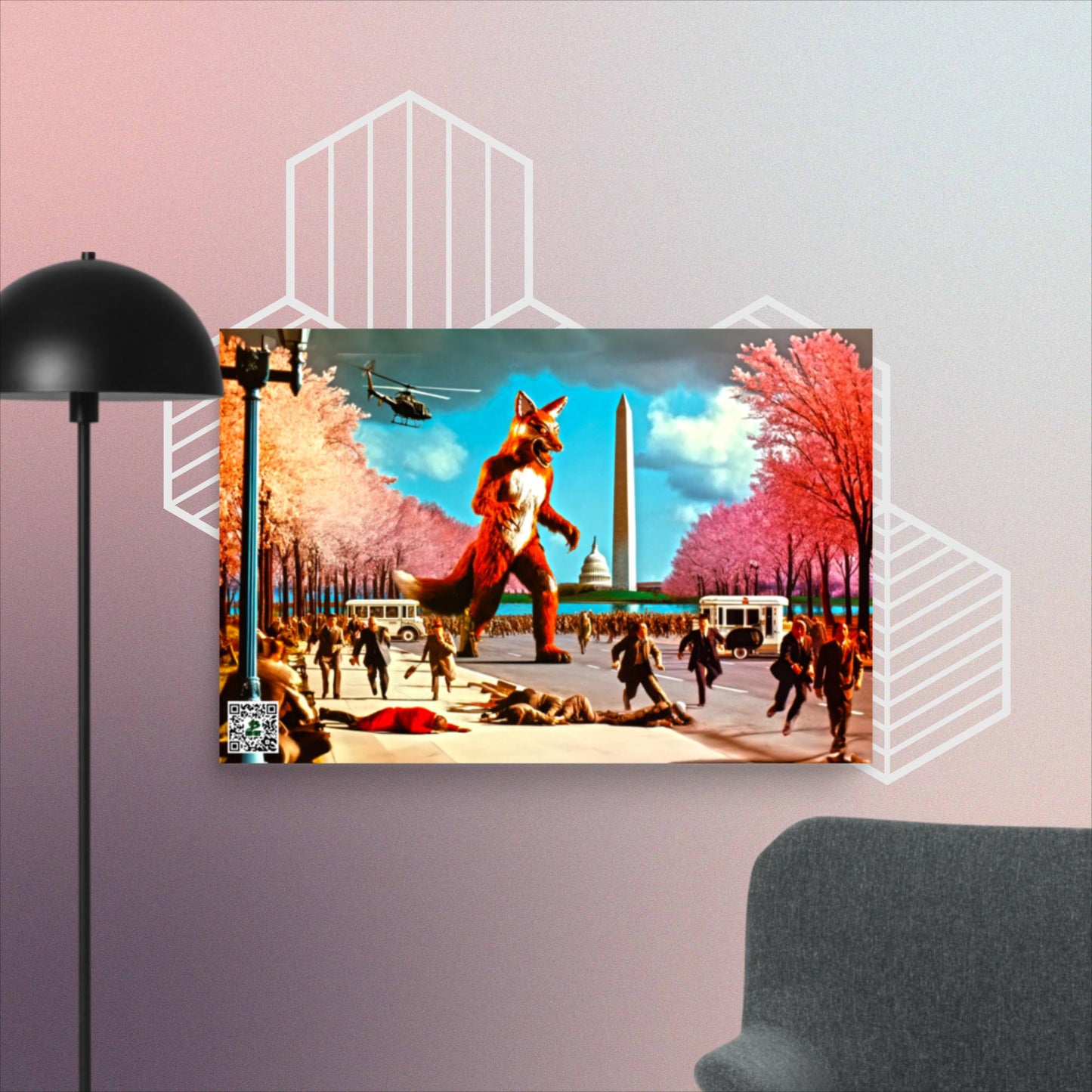 DC Redtail Rampage - Photo paper poster - BBairt