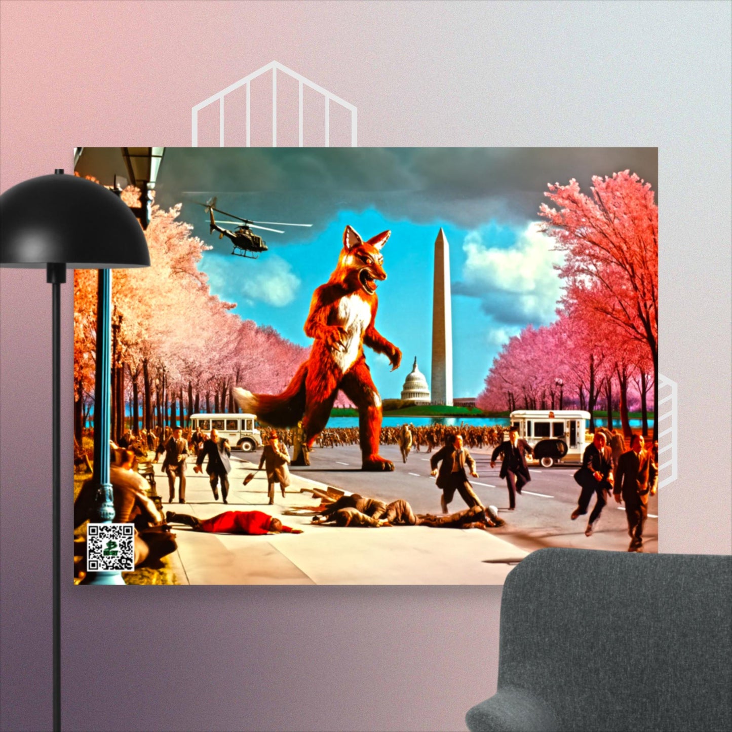 DC Redtail Rampage - Photo paper poster - BBairt