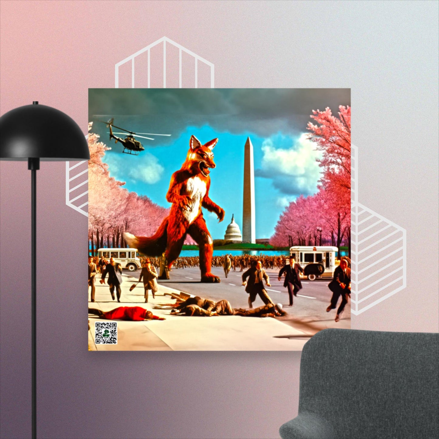 DC Redtail Rampage - Photo paper poster - BBairt