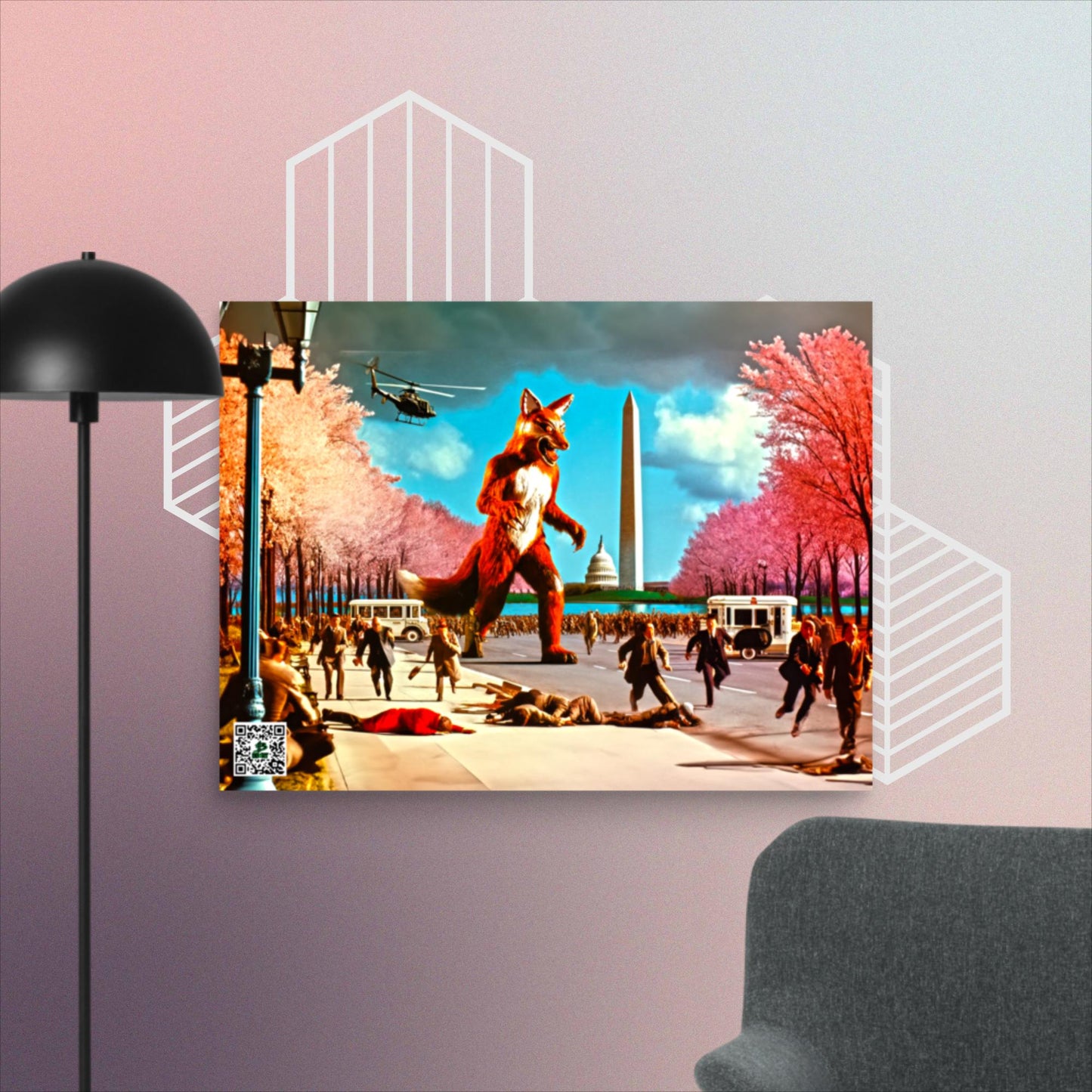 DC Redtail Rampage - Photo paper poster - BBairt