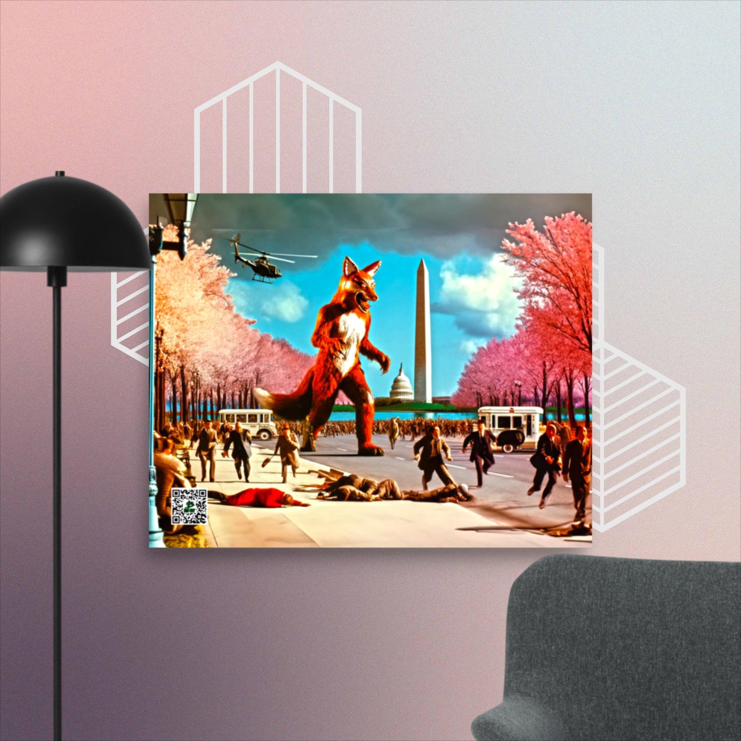 DC Redtail Rampage - Photo paper poster - BBairt