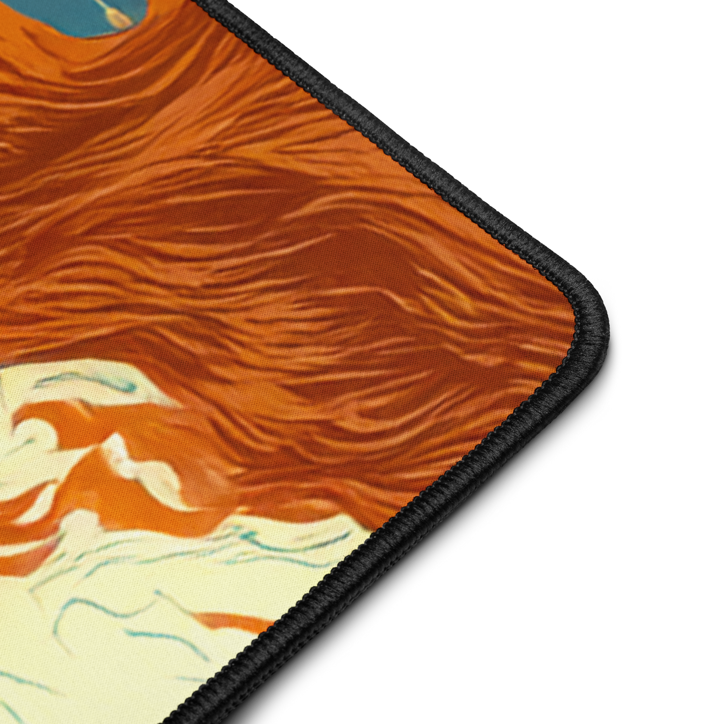 The Embertrail Rider – Desk Mat