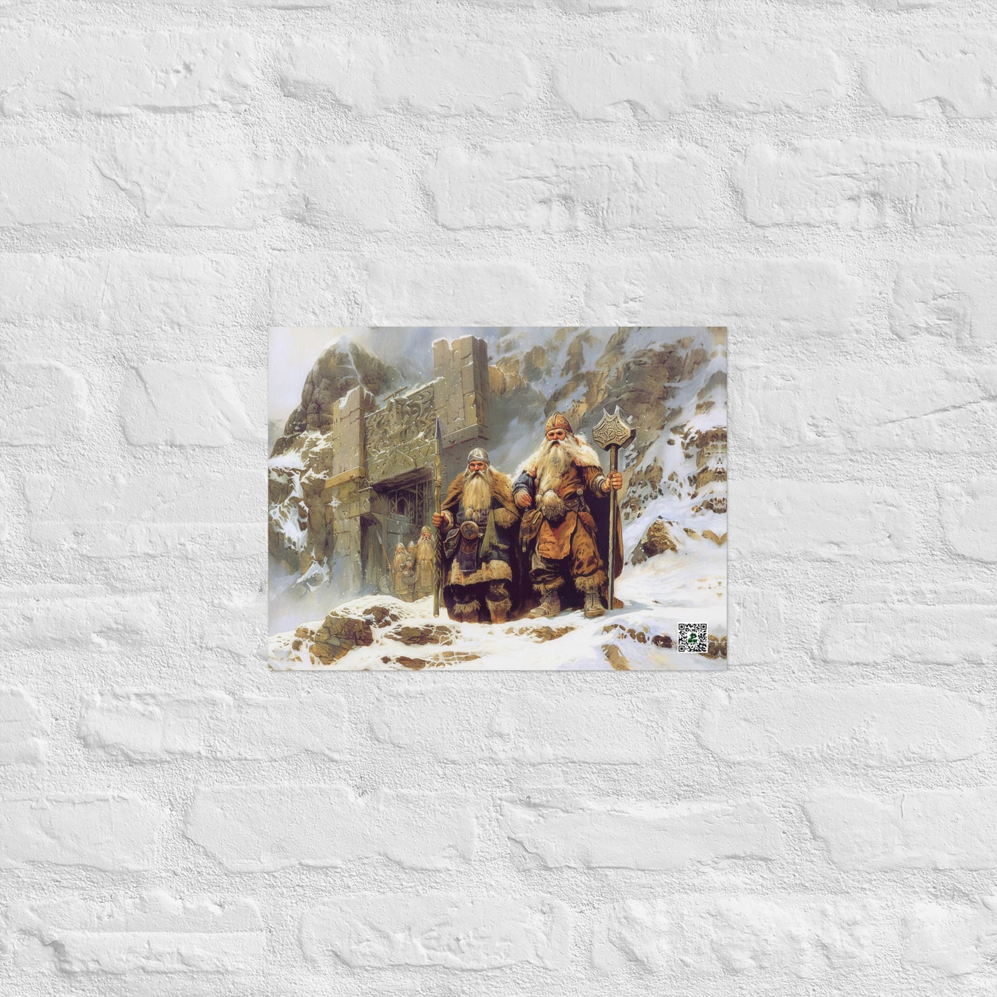 Dwarves of Frostgate - Photo paper poster - BBairt