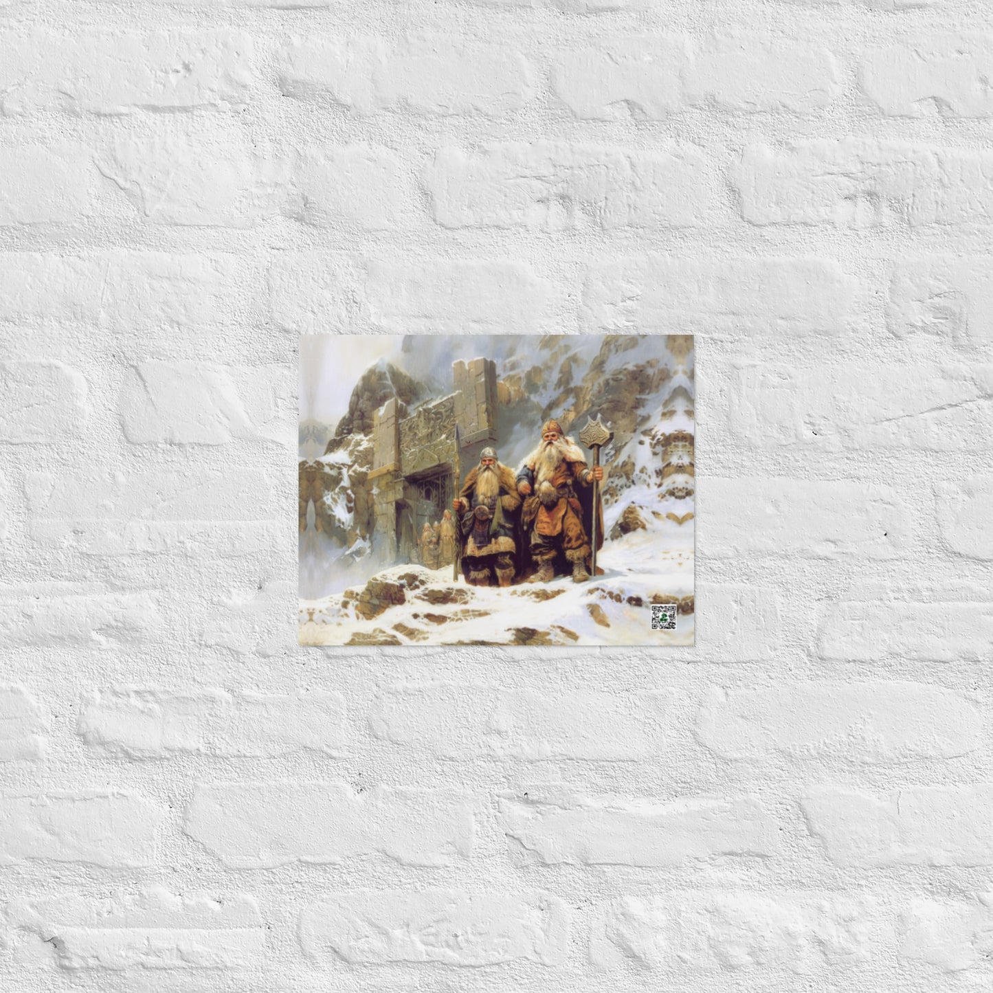 Dwarves of Frostgate - Photo paper poster - BBairt