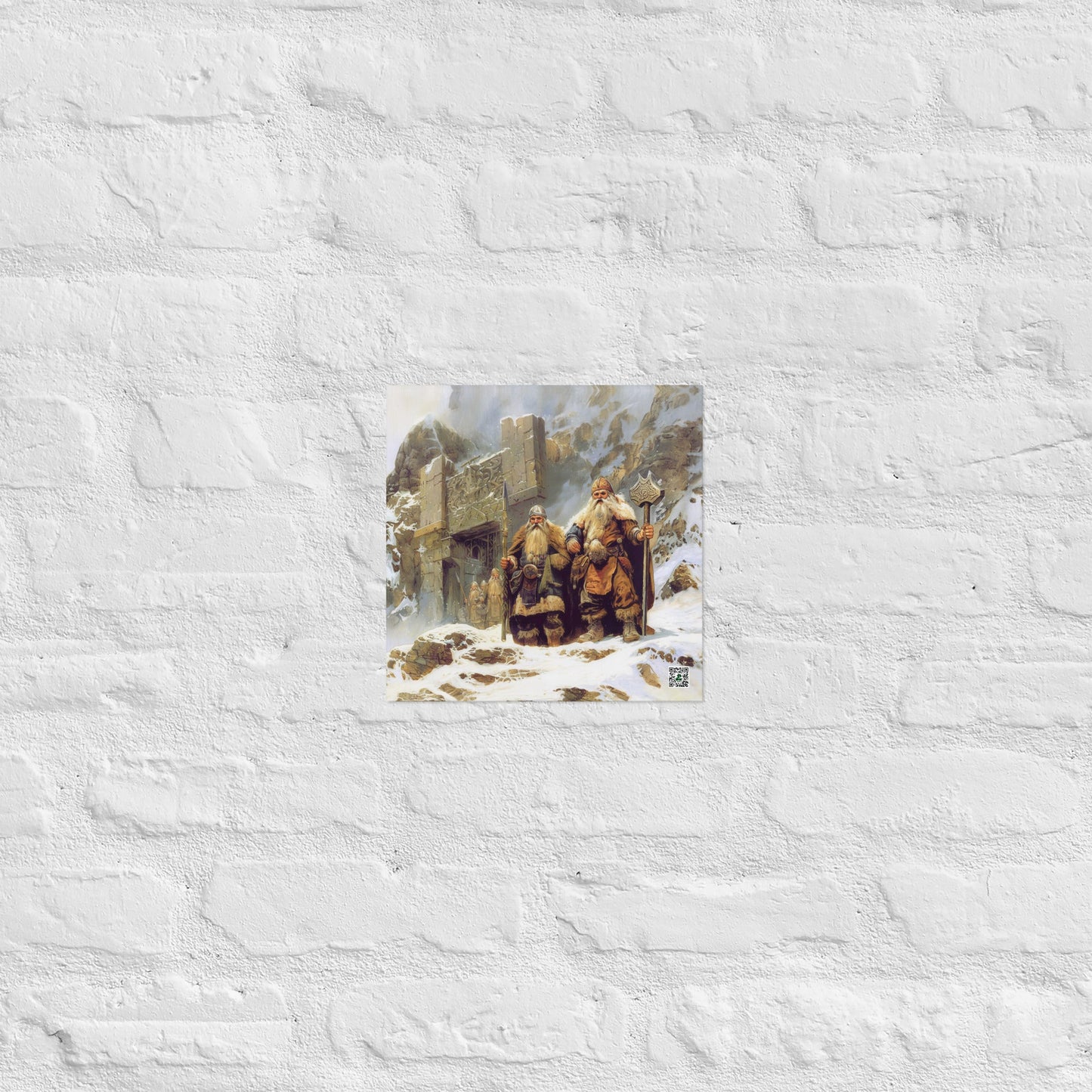 Dwarves of Frostgate - Photo paper poster - BBairt