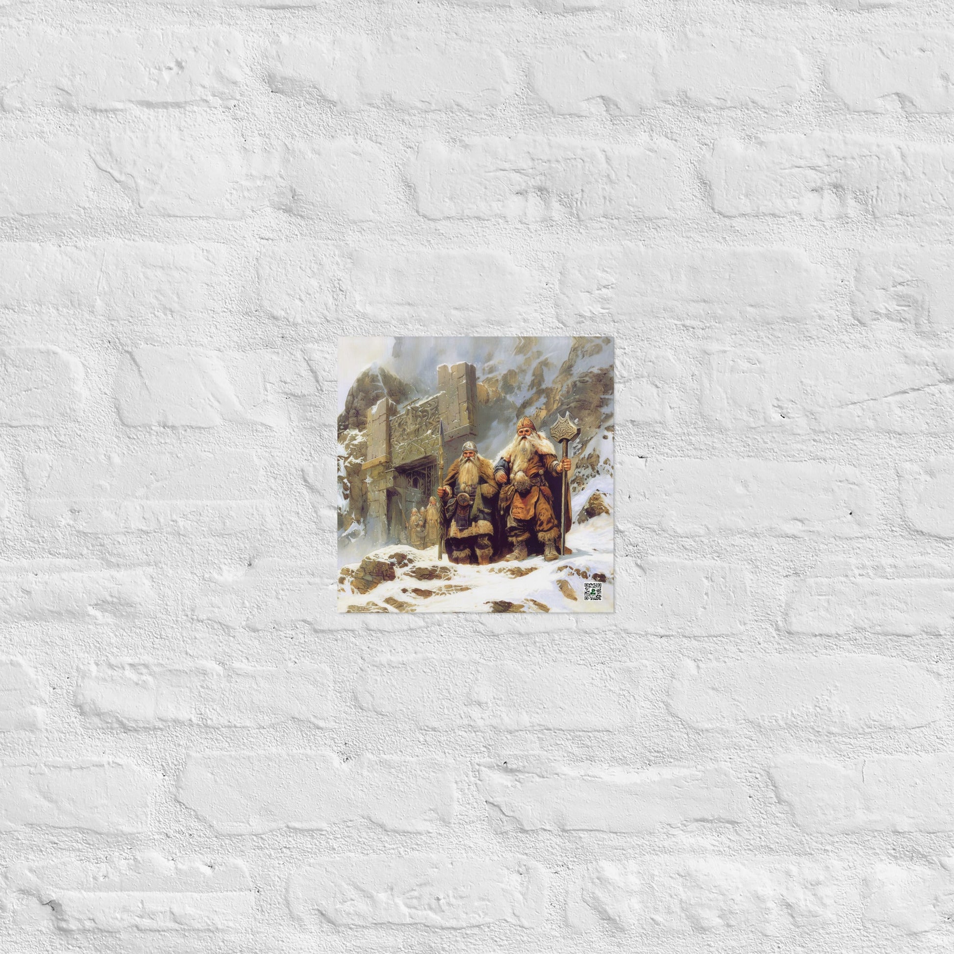 Dwarves of Frostgate - Photo paper poster - BBairt