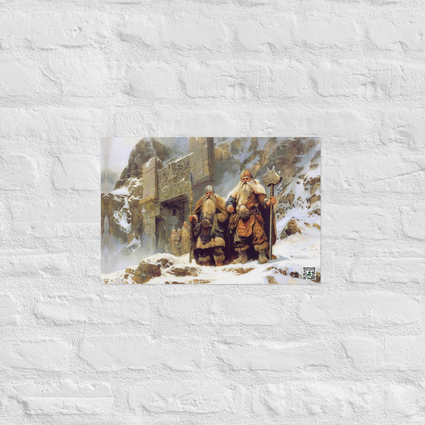 Dwarves of Frostgate - Photo paper poster - BBairt