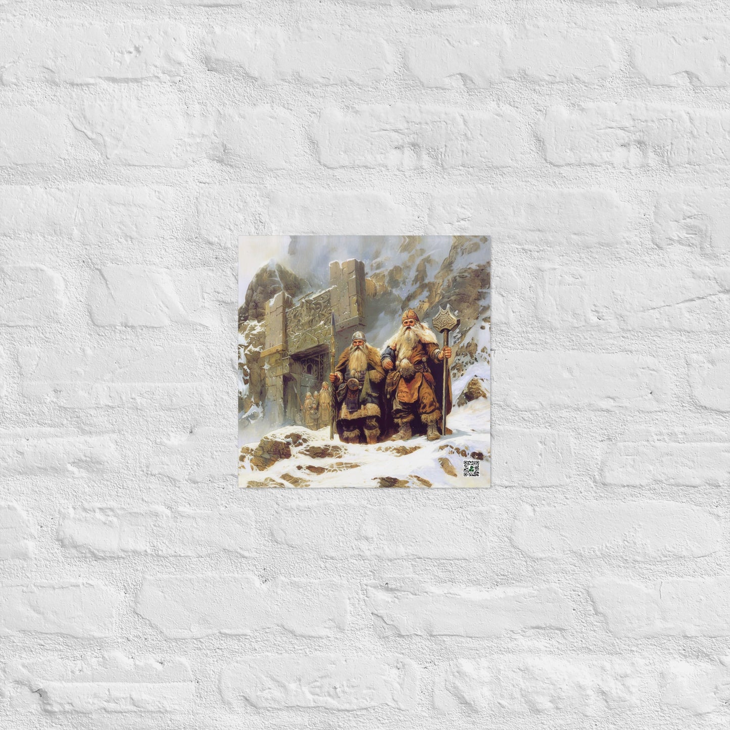Dwarves of Frostgate - Photo paper poster - BBairt