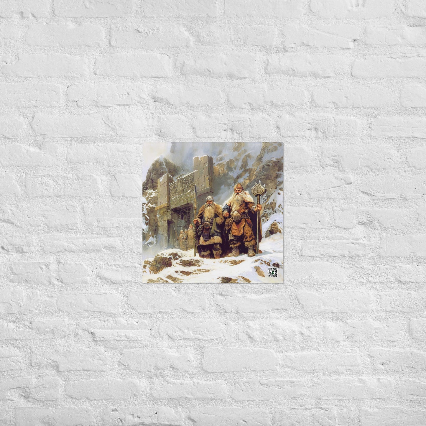 Dwarves of Frostgate - Photo paper poster - BBairt
