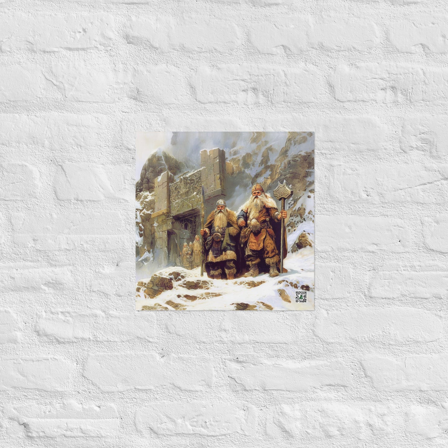 Dwarves of Frostgate - Photo paper poster - BBairt