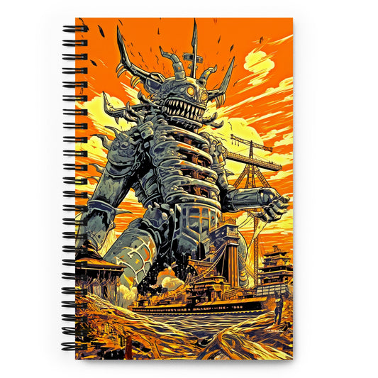 Echoheart, the Sentinel of Discord - Spiral notebook - BBairt
