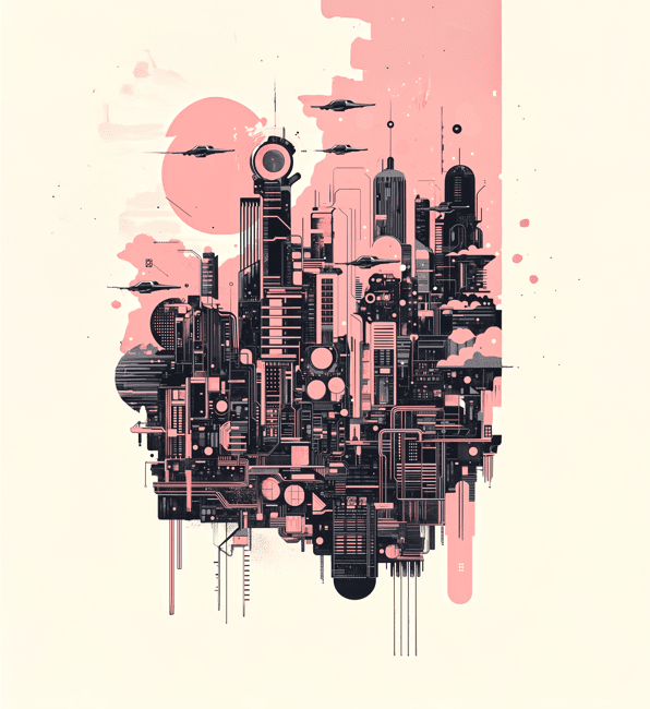 Ecliptica Metropolis - Stainless Steel Tumbler - BBairt