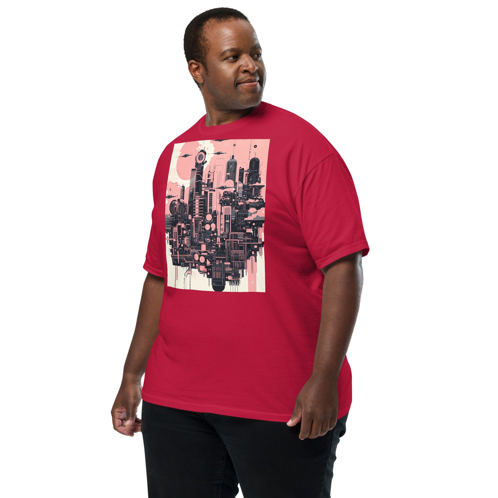 Ecliptica Metropolis - Unisex garment - dyed heavyweight t-shirt - BBairt