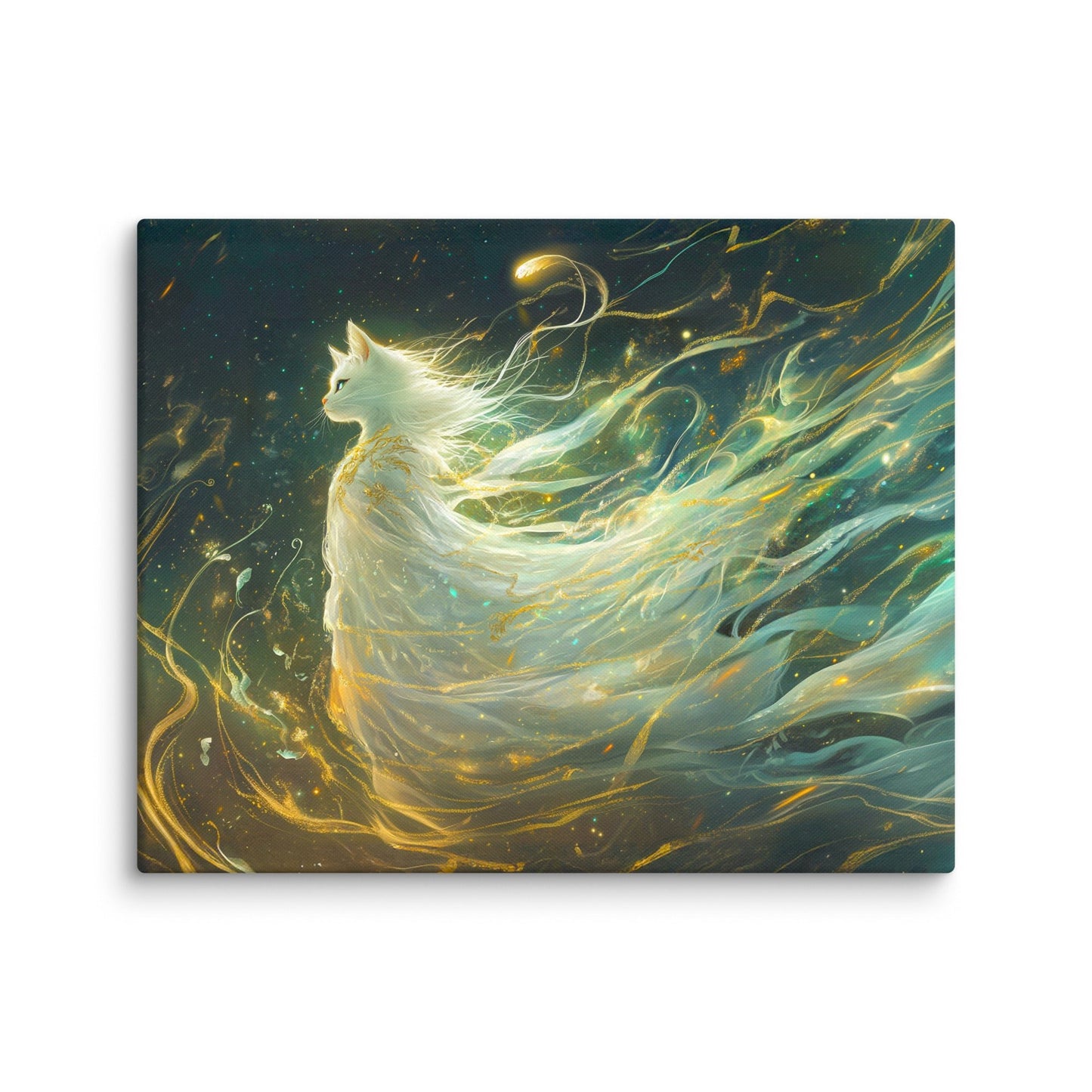 Elysia the Moonlit Spirit – Canvas Print - BBairt