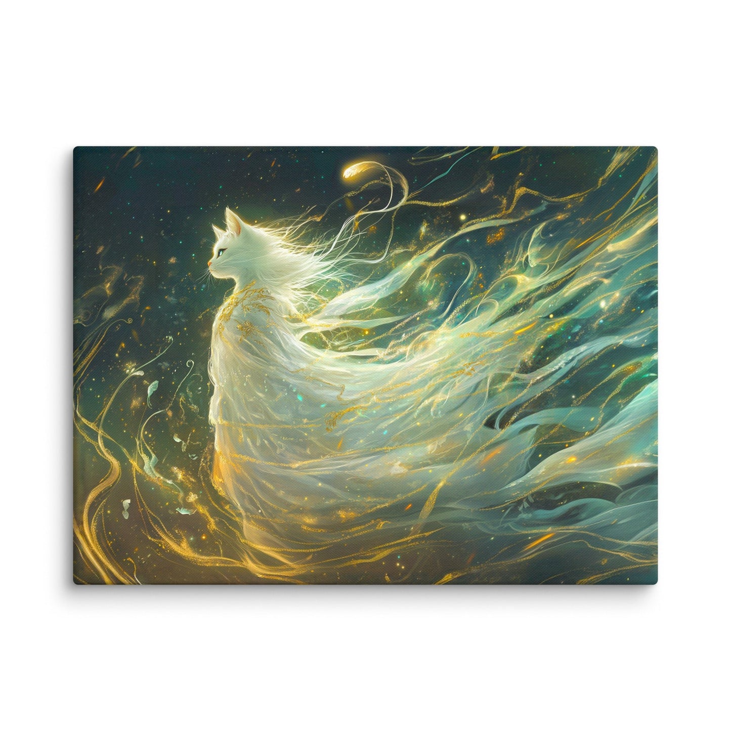 Elysia the Moonlit Spirit – Canvas Print - BBairt