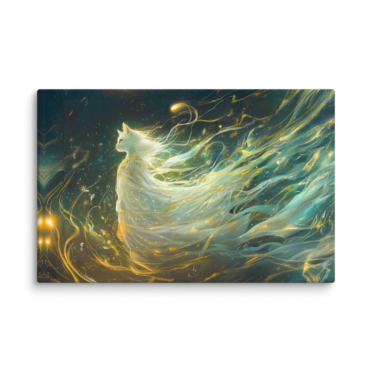 Elysia the Moonlit Spirit – Canvas Print - BBairt