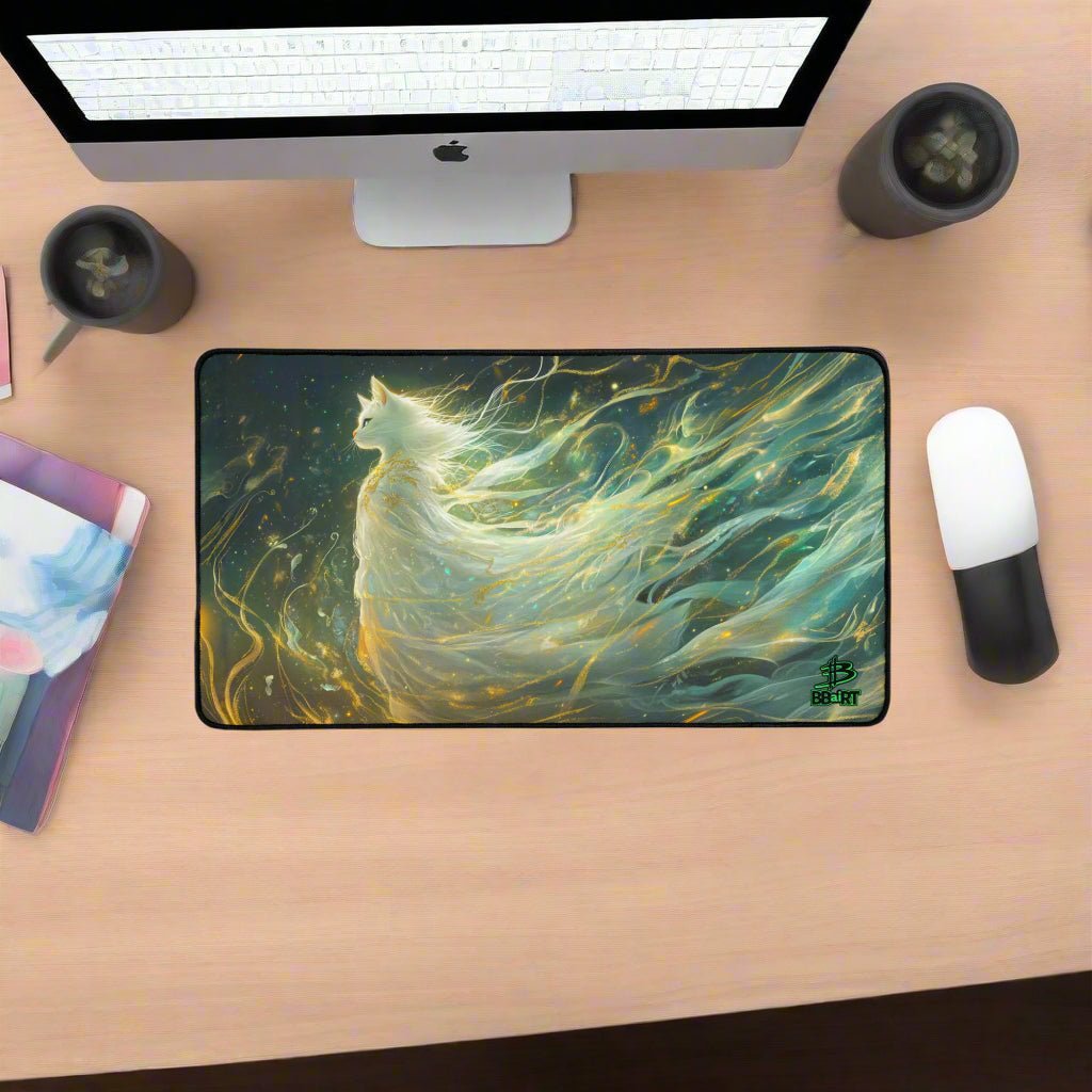 Elysia the Moonlit Spirit – Desk Mat - BBairt