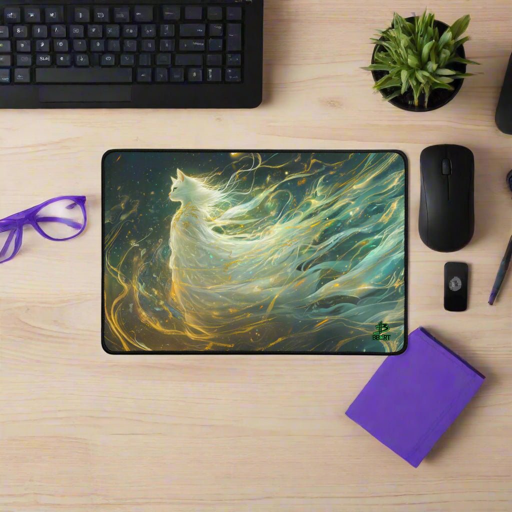 Elysia the Moonlit Spirit – Desk Mat - BBairt