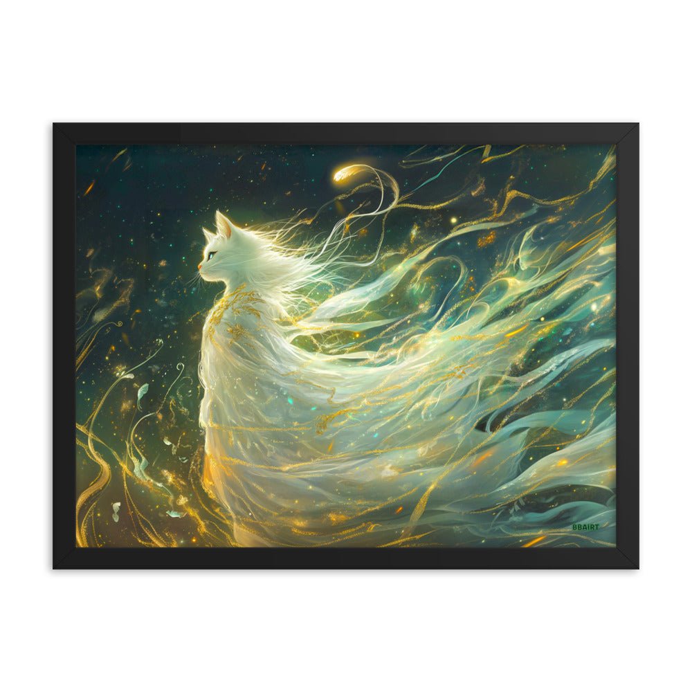 Elysia the Moonlit Spirit – Framed Photo Paper Poster - BBairt