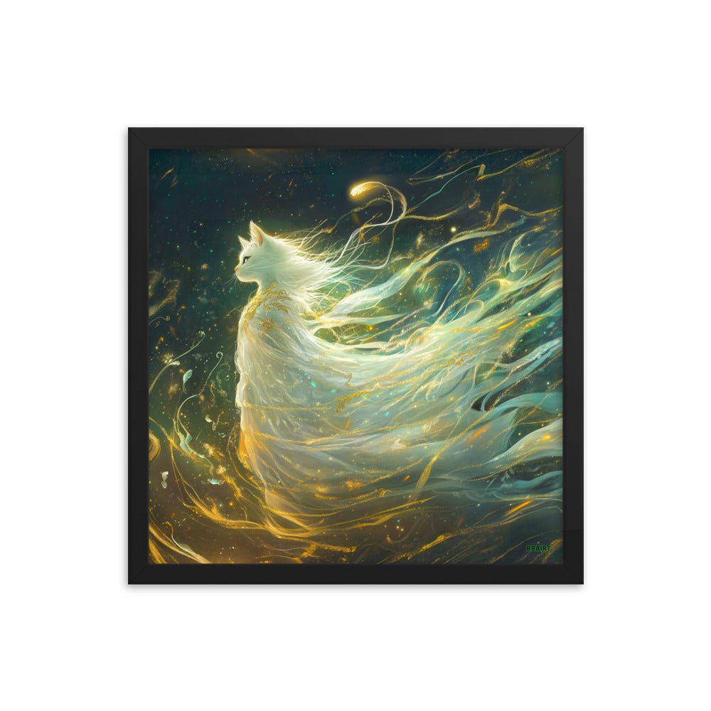 Elysia the Moonlit Spirit – Framed Photo Paper Poster - BBairt