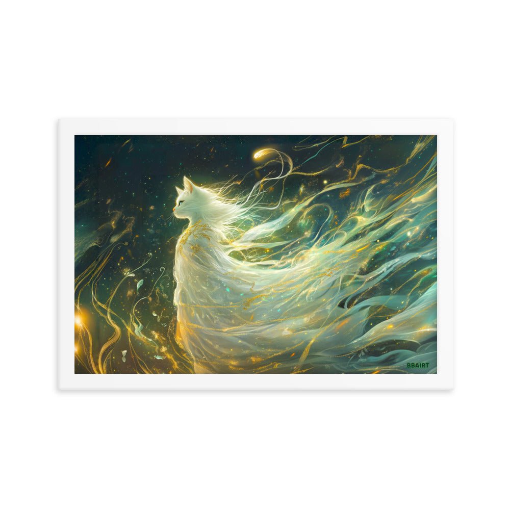 Elysia the Moonlit Spirit – Framed Photo Paper Poster - BBairt