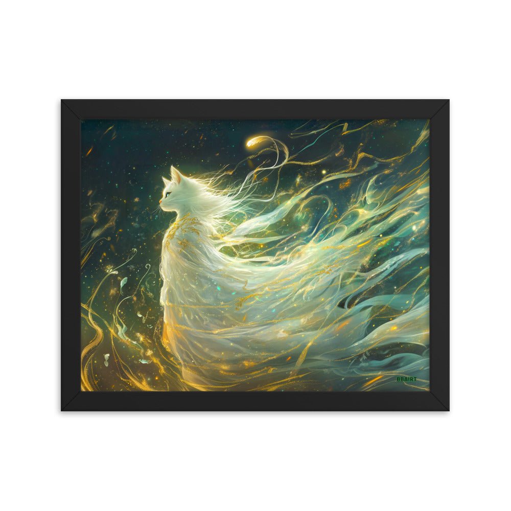 Elysia the Moonlit Spirit – Framed Photo Paper Poster - BBairt