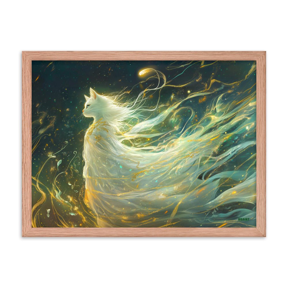 Elysia the Moonlit Spirit – Framed Photo Paper Poster - BBairt
