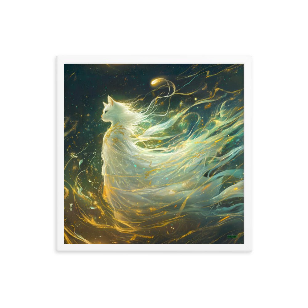 Elysia the Moonlit Spirit – Framed Photo Paper Poster - BBairt