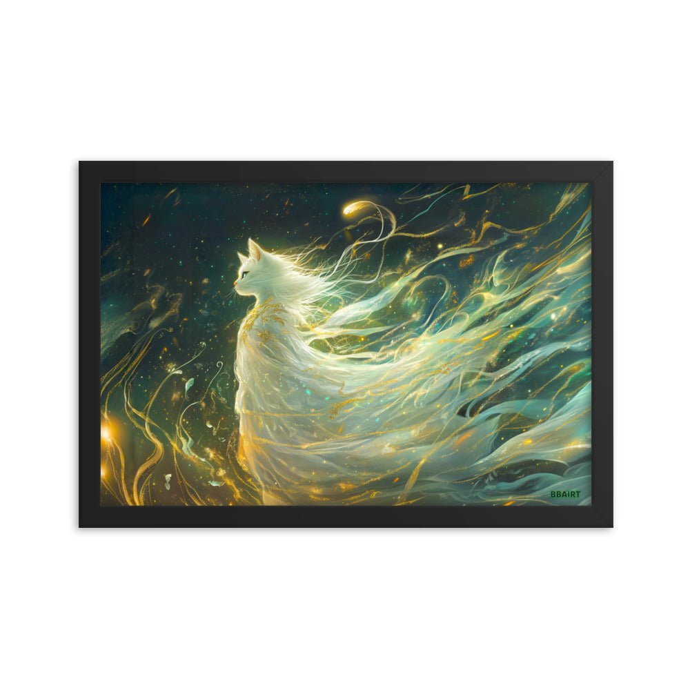 Elysia the Moonlit Spirit – Framed Photo Paper Poster - BBairt