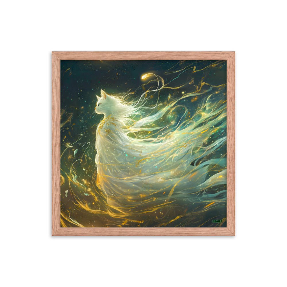 Elysia the Moonlit Spirit – Framed Photo Paper Poster - BBairt