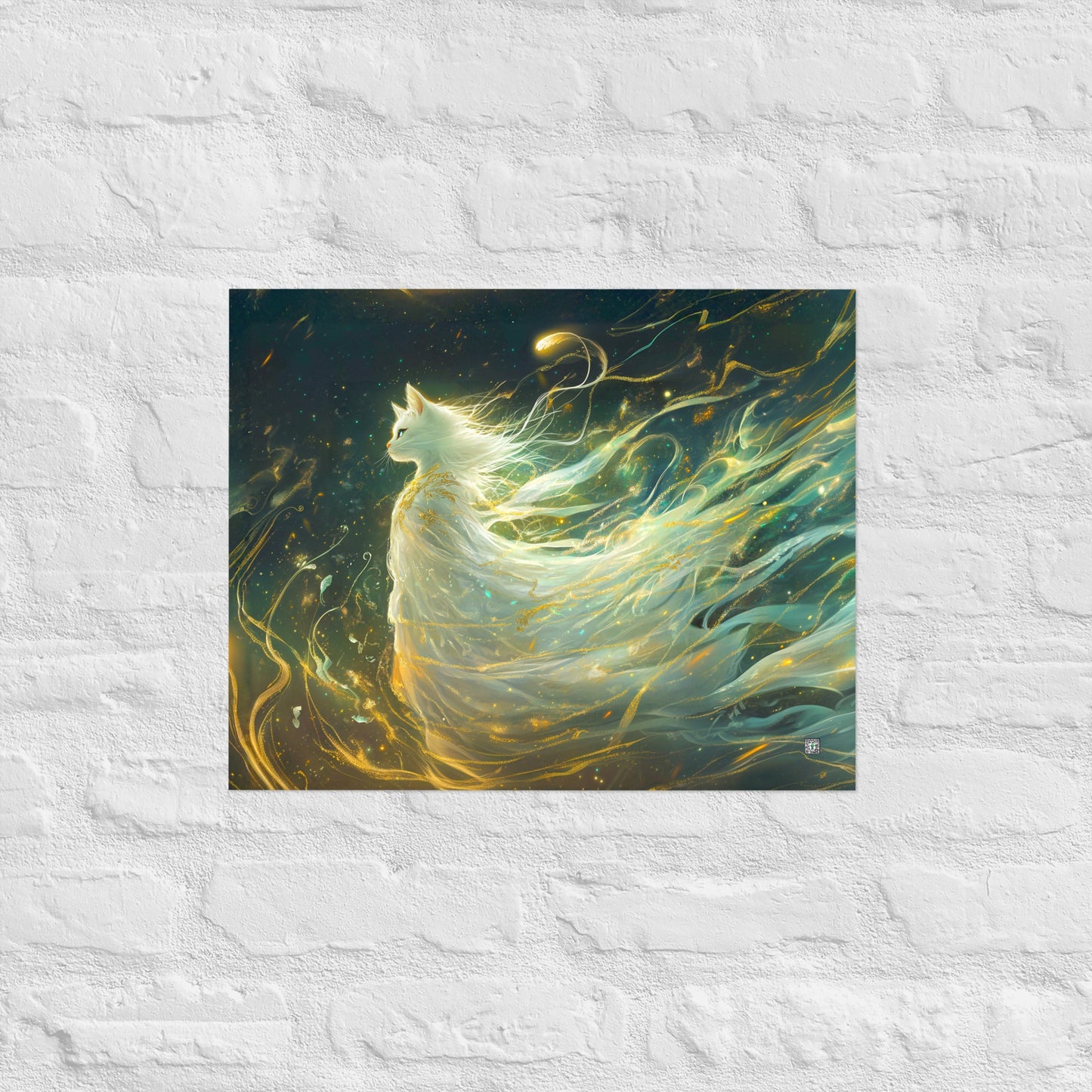 Elysia the Moonlit Spirit – Matte Poster - BBairt