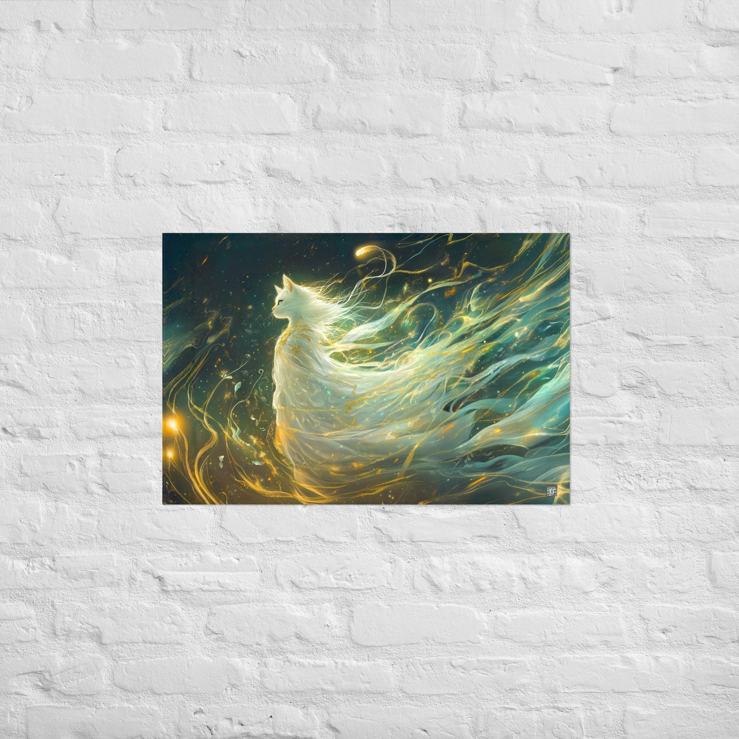 Elysia the Moonlit Spirit – Matte Poster - BBairt